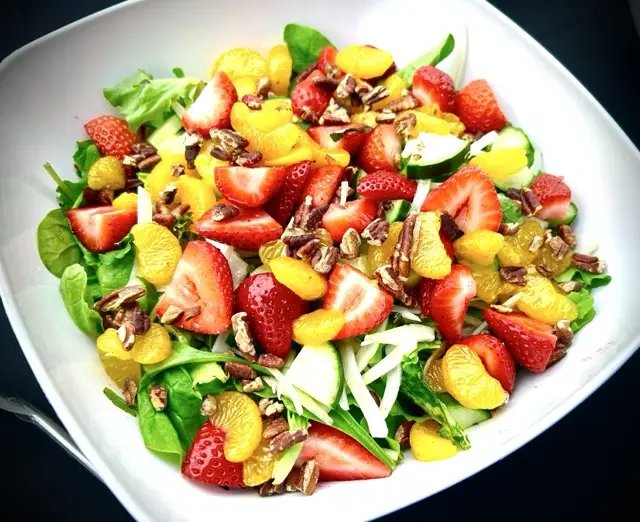 Strawberry Mandarin Salad